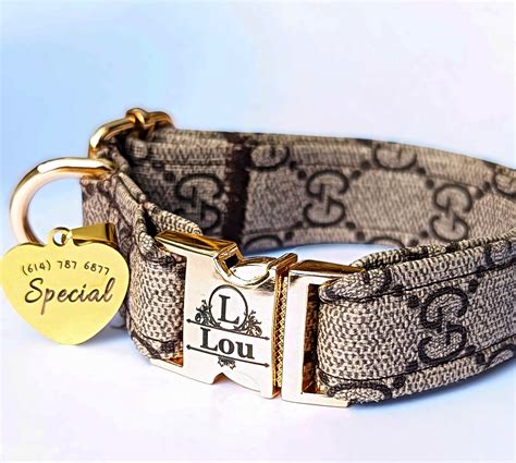 gucci dog clothes wholesale|Gucci dog collar and leash.